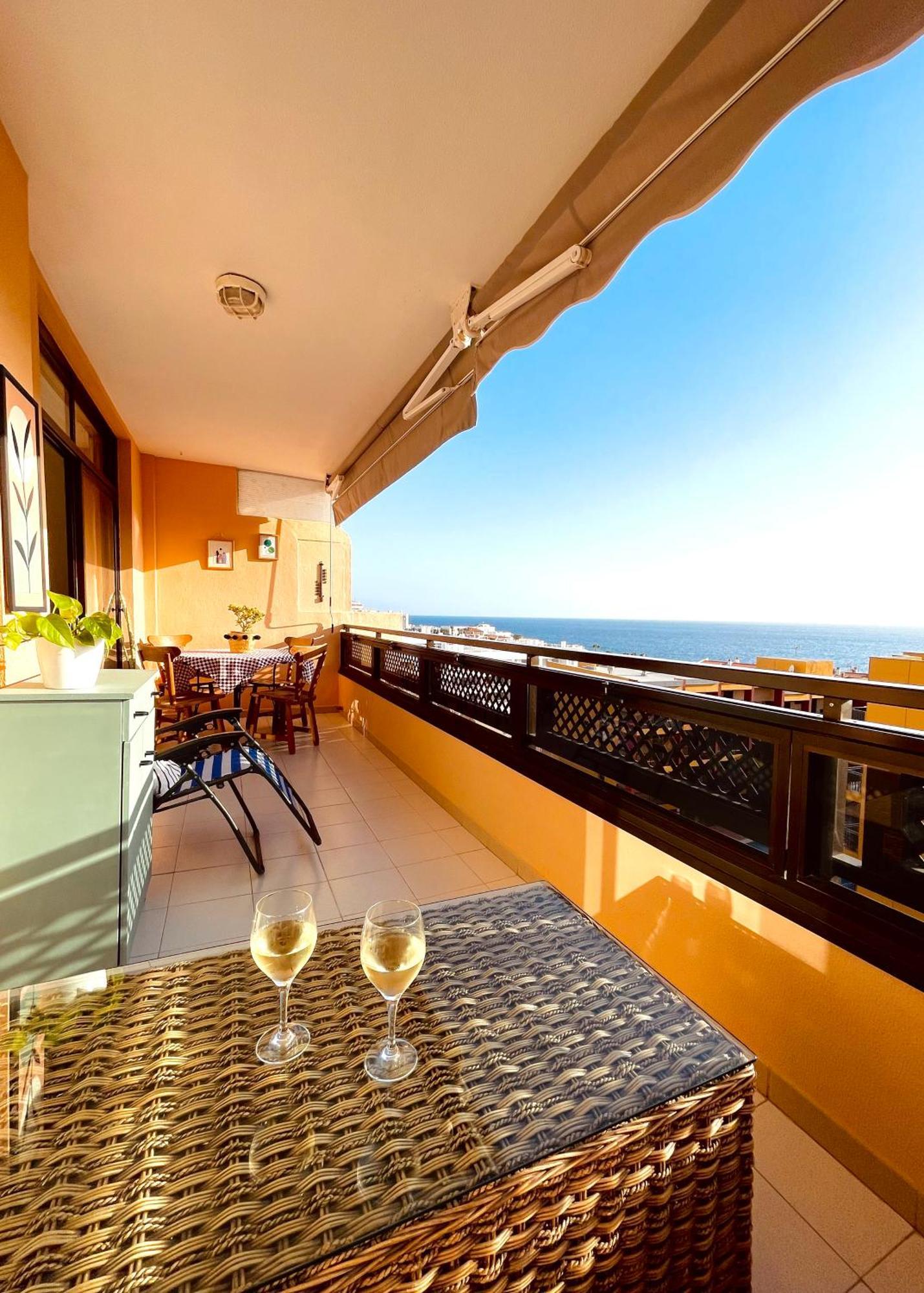 Casa Hugo - Ocean View, Quiet Pool, Fibre Net, Los Gigantes Puerto de Santiago  Luaran gambar